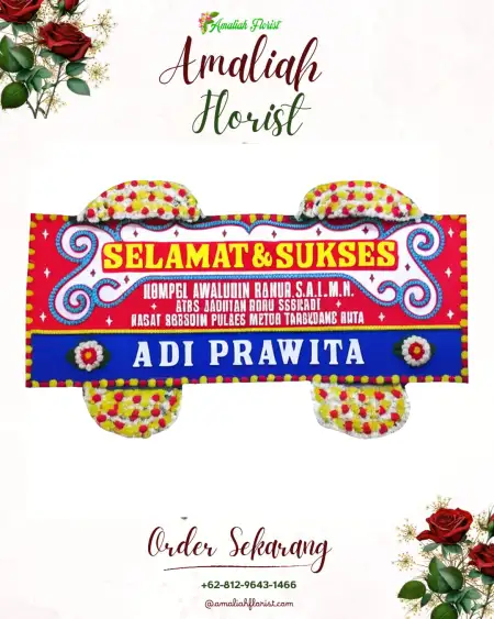 Papan Bunga Ucapan Selamat Marabahan